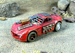 Gaslands Alfa Romero Custom Hot Wheels Diecast 1/64 Mad Max AutoKill