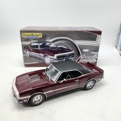 59Z Exact Detail 1968 Chevrolet Camaro SS Burgundy W Vinyl Top 1:18 #311/504 HTF