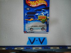 HOT WHEELS 68 1968 MERCURY COUGAR LITE BLUE # 215 HW 1:64 V-V