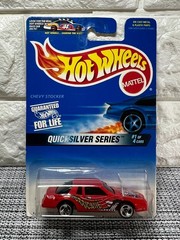 Hot Wheels Quicksilver Series #1 of 4 Cars Chevy Stocker Collector #545 Red