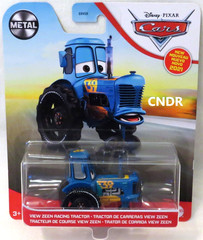New for 2021 Disney Pixar Cars 3 Movie *VIEW ZEEN RACING TRACTOR* #39 1:55 metal