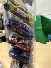 Furious Road Trip Toy Cars Gift Set -10 Race Vehicles 1:64 Stamp Steel Pull Back