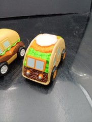 Lot of 3 Maxx Action Food Trucks Pizza, Taco & Cheeseburger Free Ship! T2836