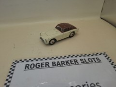 Dinky Diecast AC Aceca Cream Brown 1:43 Scale Loose Metal Vintage