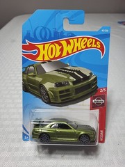 Hot Wheels Nissan Skyline GT-R BNR34 45/250- Nissan series 2/5
