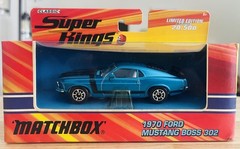 Matchbox Super Kings K-205 1970 Ford Mustang Boss 302 Limited Edition