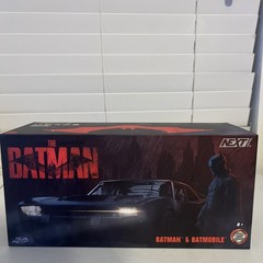 1/24 Jada Convention Exclusive 2022 The Batman & Batmobile Black Chrome 33740