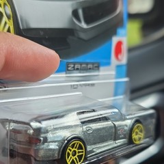 Hot Wheels ZAMAC Honda S2000 1:64 Diecast Silver Yellow Wheels Ryu’s Rides