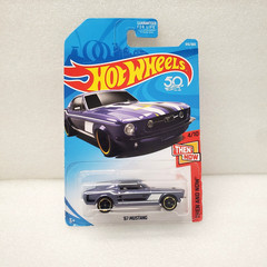 2018 Hot Wheels #315 Then And Now 4/10 ’67 MUSTANG Purple w/Black MC5 Spokes