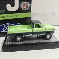1:64 Scale 1972 Ford F-250 PickupGreen Die-Cast Model Car byM2 DefectCollectible