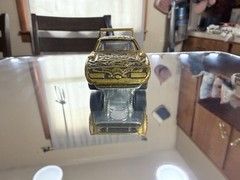 Hot Wheels Plymouth Superbird Hand Painted & Engraved Custom 1/1 with RR