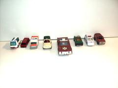 Lot of 8 Ambulances, Fire Rescue, Fire Chief, Most Matchbox Diecast 1:64 to 1:36