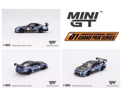 Mini GT Nissan Silvia S15 D-MAX #70 D-MAX Racing 2023 D1 GP #855 1/64