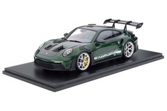 **IN STOCK** 1:18 Spark Porsche 911 GT3 RS 992 PTS Oak Green Only 125 Pieces