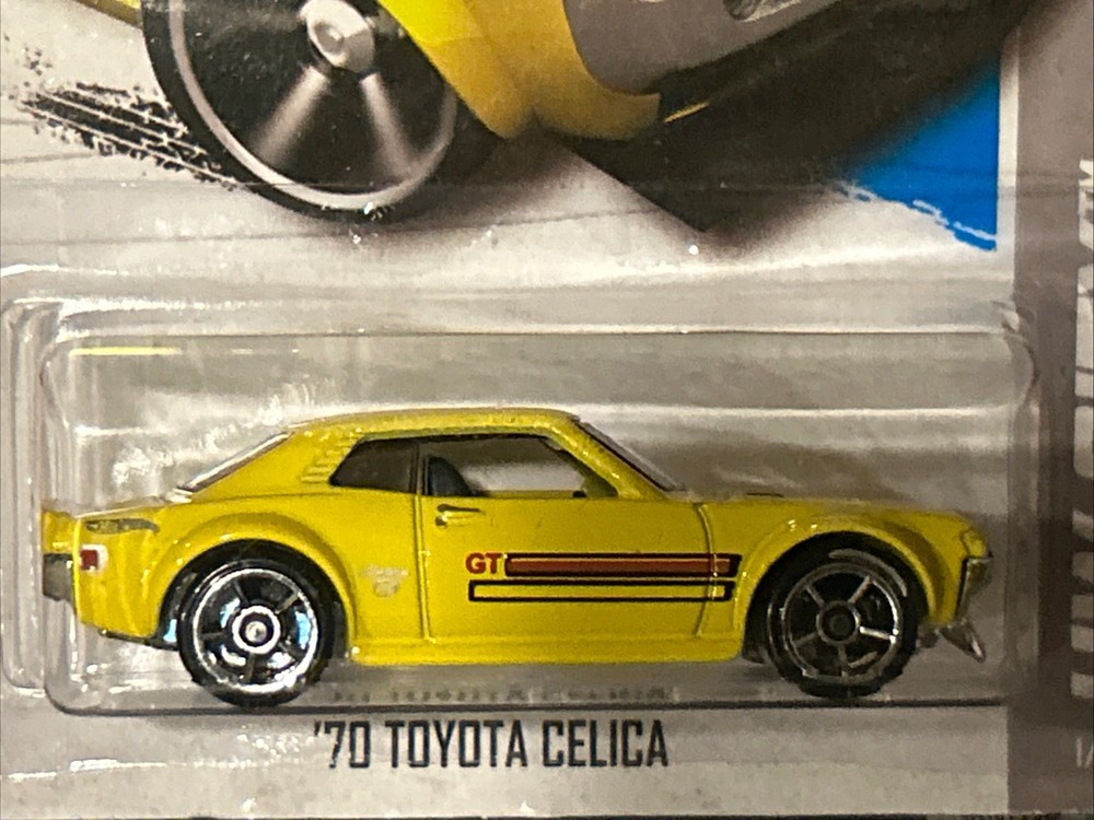 HOT WHEELS VHTF 2013 HW CITY ‘70 TOYOTA CELICA WITH RARE WHEELS OH5