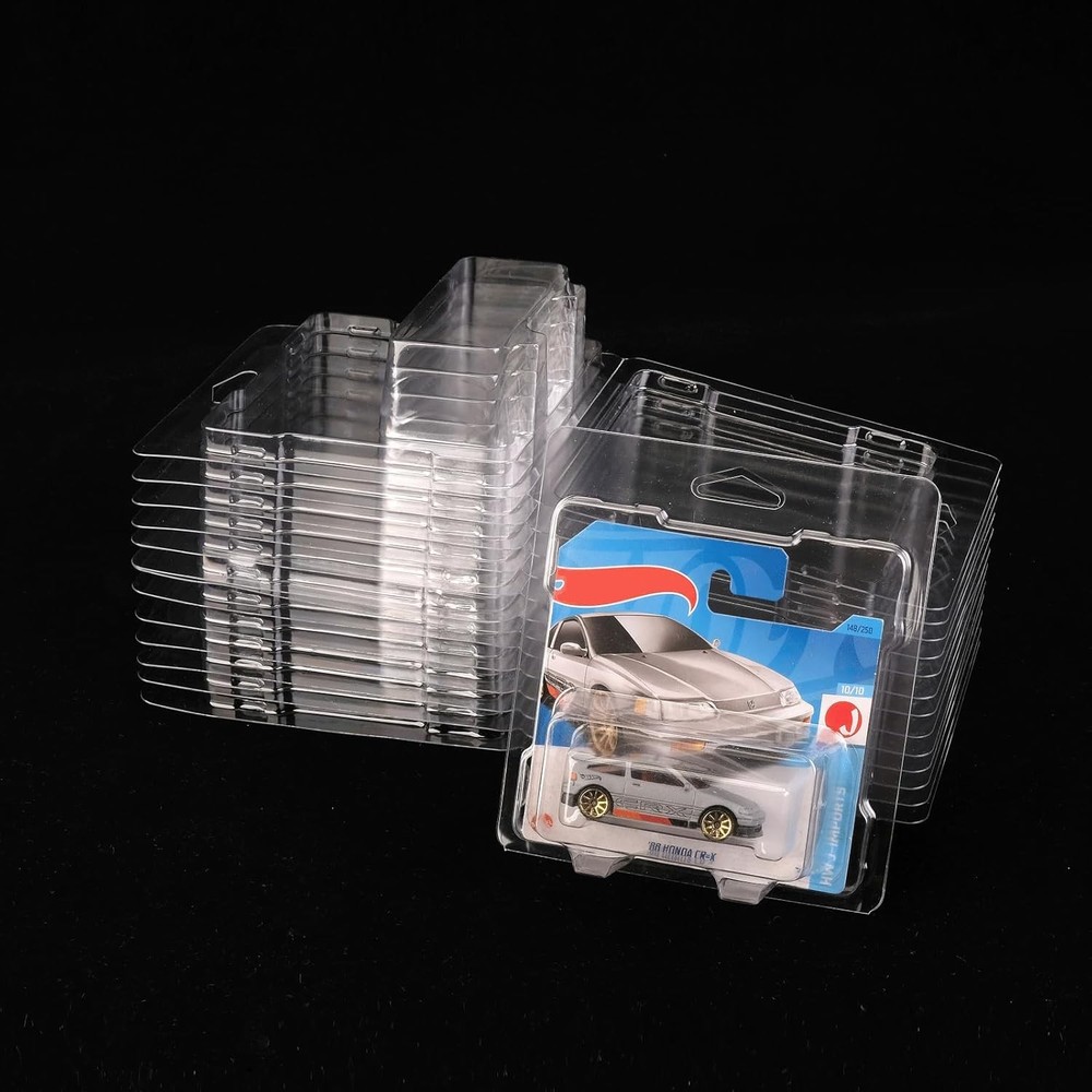1-30Pack Short Card Clear Protector for Hot Wheels