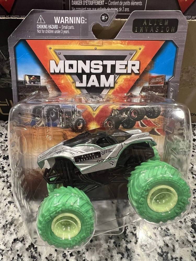 NEW MONSTER JAM SPIN MASTER SERIES 7 DIECAST TRUCKS 1:64 U PICK!
