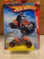 2010 Hot Wheels SAND STINGER Orange KEYS TO SPEED KEYCHAIN Included