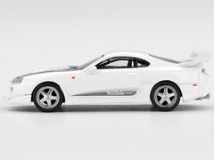 TOYOTA SUPRA “VEILSIDE COMBAT V-I” WHITE 1/64 DIECAST MODEL BY MINI GT MGT01104