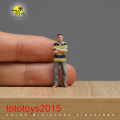 1/87 1/64 1/43 1/24 1/18 casual shirt Men Scene Minatures Figures Doll Model Toy