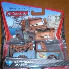 Disney*Pixar Cars 2 Race Team Mater #1 -New