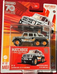 MATCHBOX COLLECTORS 70 YEARS MERCEDES-BENZ G63 AMG NO. 12. SEE COMBINED OFFERS!