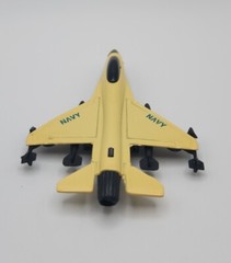 Unbranded – Plastic and Metal – Military – Navy – Fighter Jet – 1:64 – USED
