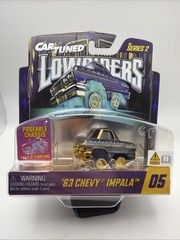 Car Tuned Lowrider Series 2 #5 ‘63 Chevy Impala Show Glow LED Cartuned Sealed