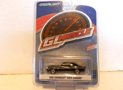 Greenlight 1:64 GL Muscle Tuxedo Black 1968 Chevrolet Copo Camaro