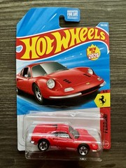 🔴🟡 Hot Wheels 2026 NEW Case G Ferrari Dino 206 GT