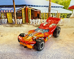 Hot Wheels Blade Raider #N/A HW ‘16 Treasure Hunt Red Loose VHTF!