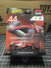 Hot Wheels Premium F1 Scuderia Ferrari HP Lewis Hamilton #44