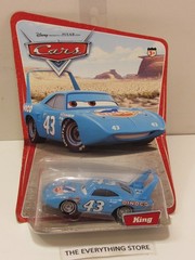 DISNEY PIXAR CARS RICHARD PETTY KING DESERT CARD 12 CARS ON BACK NEW FREE SHIP
