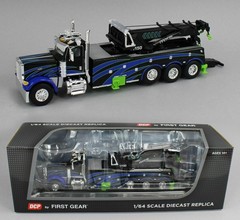 DCP 1:64 *BLACK & BLUE* Peterbilt 389 Day Cab CENTURY 1150 ROTATOR Wrecker *NIB*