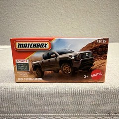 Matchbox Toyota Tacoma 2024 Pickup Truck Diecast Car Mattel 43/125 DNK70 JHR70