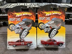 HOT WHEELS FRIGHT CARS ’57 PLYMOUTH FURY