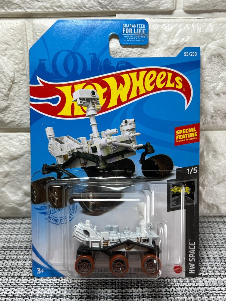 Hot Wheels HW Space 1/5 Mars Perseverance Rover 95/250 White/Black
