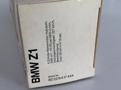BMW Z1 Roadster Top Red with Dark Gray 1:43 scale model # 82 22 9 417 444