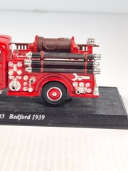 Del Prado Bedford 1939 1:43 Scale Fire Truck City Of Liverpool Red Model Unboxed