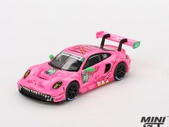 Mini GT 1:64 Porsche 911 GT3 R #80 2023 IMSA VIRginia Roxy AO Racing New MGT0087
