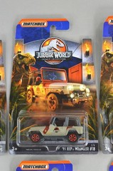 Matchbox Jurassic World Legacy Collection Full Set of 6 Vehicles NEW