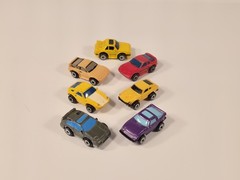 Vintage Lot of 7 Micro Machines 1980s/1990s Sports Cars Porche