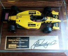 1998 Signed Diecast Rare Promo Car – Johnny Rutherford – Indy 500