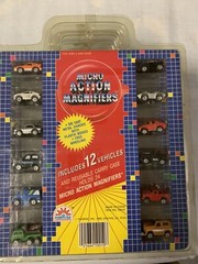 1989 Funrise Micro Action Cars & Assorted Vehicles 12 pack