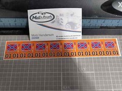 1/64 for hot wheels waterslide dukes of hazzard general lee MADE IN THE USA!