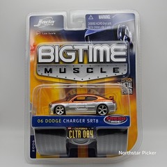 2006 Bigtime Muscle | 2006 Dodge Charger SRT8 | Orange/Silver | Jada Toys