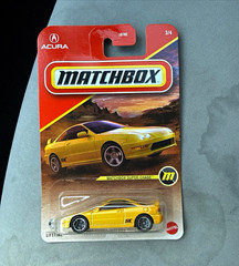 Matchbox Super Chase Acura Integra Type R Yellow 1:64 Diecast Special Ed