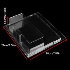 2-100x Protector Case for Hot Wheels Team Transport Clamshell Blister Display