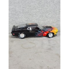 M2 Machines 1970 Ford Mustang Boss 429 Black Flame 1:24 Diecast Car 2009