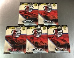 HOT WHEELS 2026 VINTAGE RACING ( SET OF 5 ) CAR CULTURE FERRARI JAGUAR PORSCHE